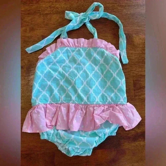 Banana Split aqua bubble or swim suit size 9m - Picture 1 of 4